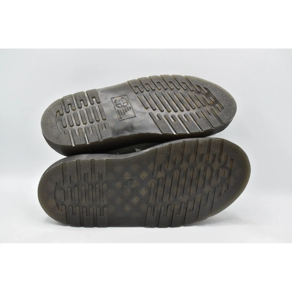 Dr. Martens Maxxy Slide Women 9 Sage Green Platform Fisherman Sandals NWB